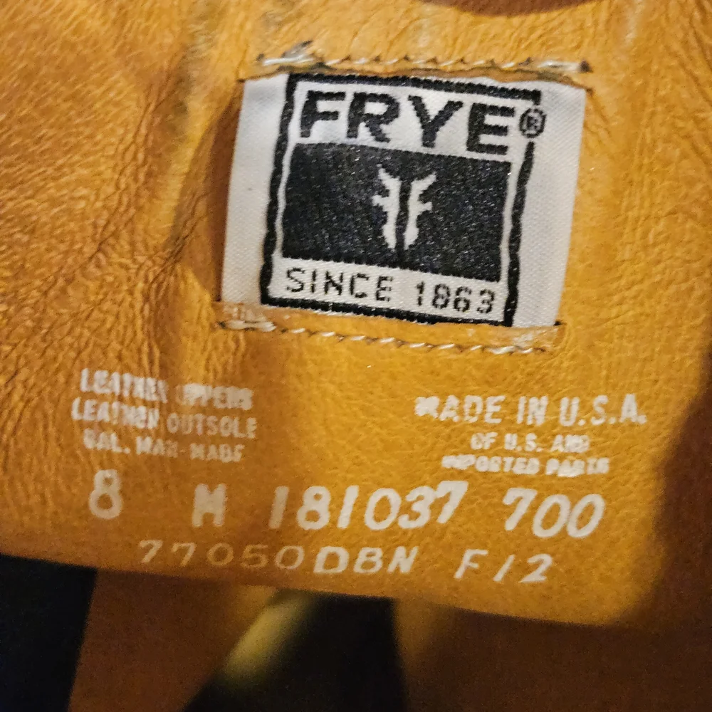 Frye Tan Leather Heeled Boots - Picture 9 of 10